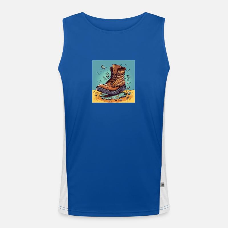 Broken boots Men's Functional Contrast Tank Top 
