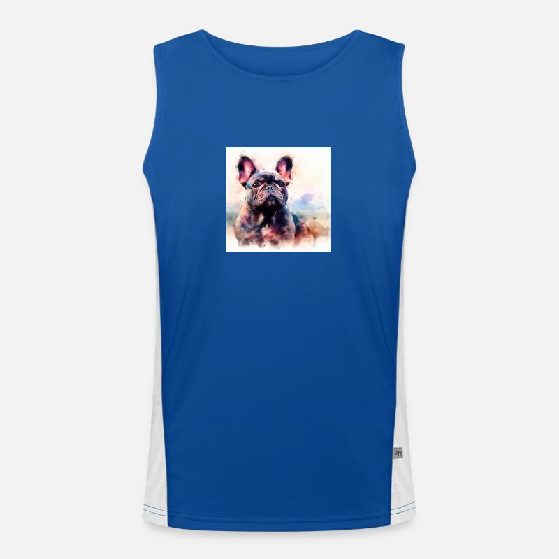 Bully Love Funktionelles Kontrast-Tank Top für Männer 