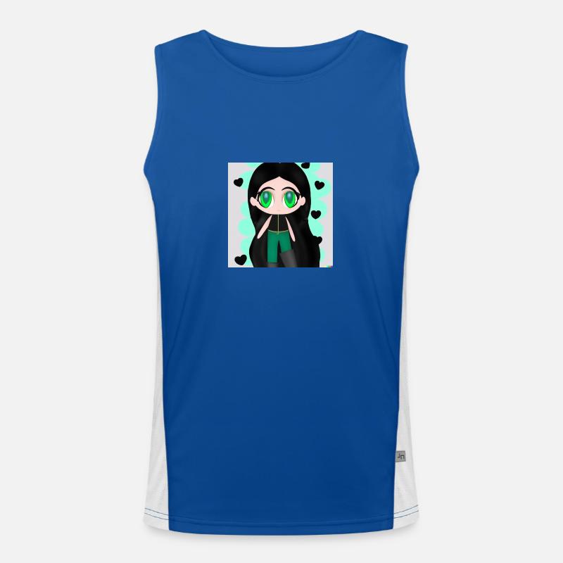 ZEICHEN; MANN Funktionelles Kontrast-Tank Top für Männer 