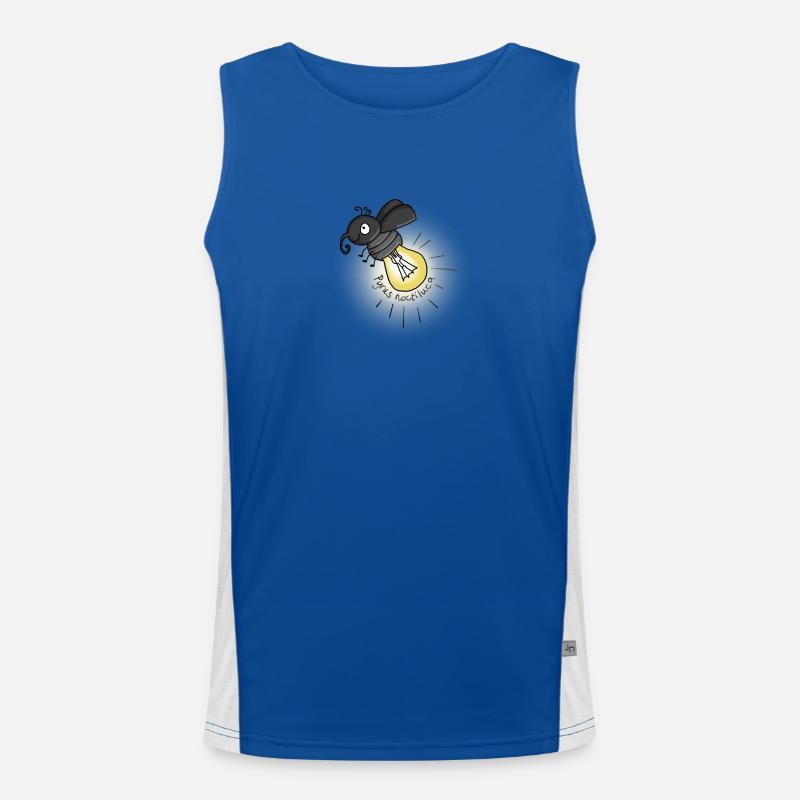 Glühbirnchen Funktionelles Kontrast-Tank Top für Männer 