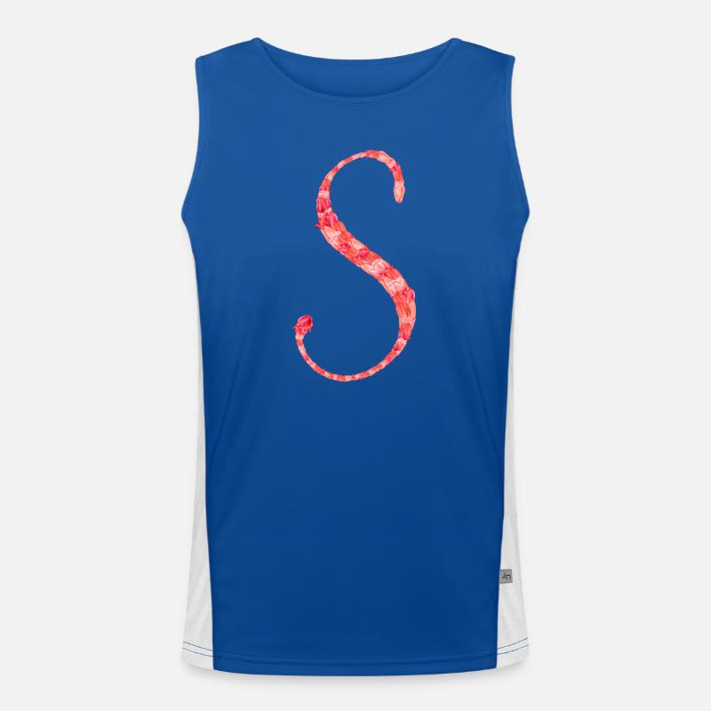 Gentle spring Men's Functional Contrast Tank Top 