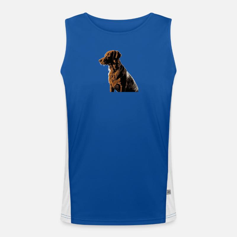 Dog Men's Functional Contrast Tank Top 