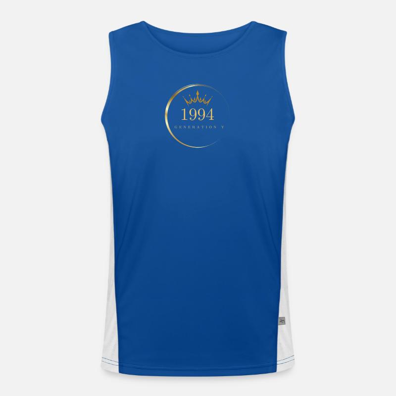 Generation Y built in 1994 Men's Functional Contrast Tank Top 