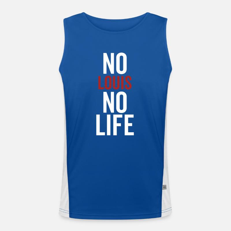 Pas de Louis Pas de vie Débardeur respirant contrasté Homme 