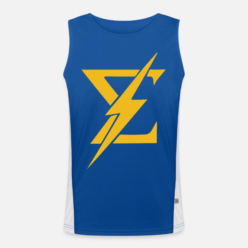 Σ⚡ isn’t just a symbol. It’s a mindset. Men's Functional Contrast Tank Top 