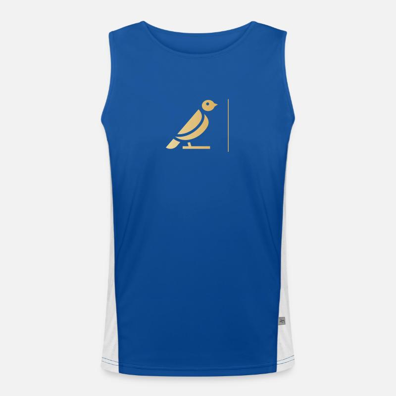 Vogel Funktionelles Kontrast-Tank Top für Männer 