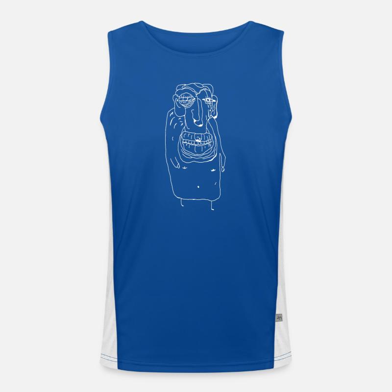 Gilbert Funktionelles Kontrast-Tank Top für Männer 