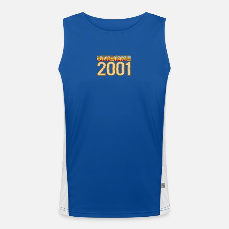 Original 2001 Retro Limitée Débardeur respirant contrasté Homme 