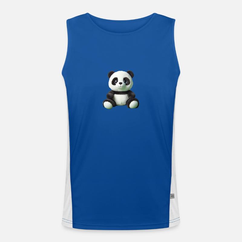 Panda Men's Functional Contrast Tank Top 