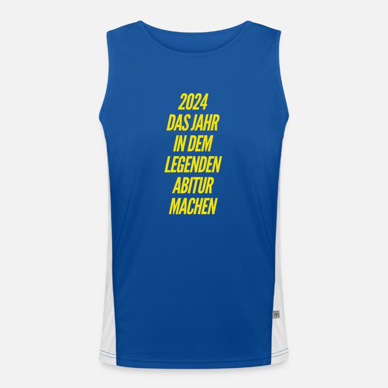 Légendes de la remise des diplômes Débardeur respirant contrasté Homme 