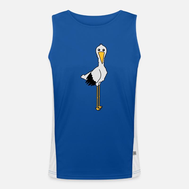 stork Men's Functional Contrast Tank Top 