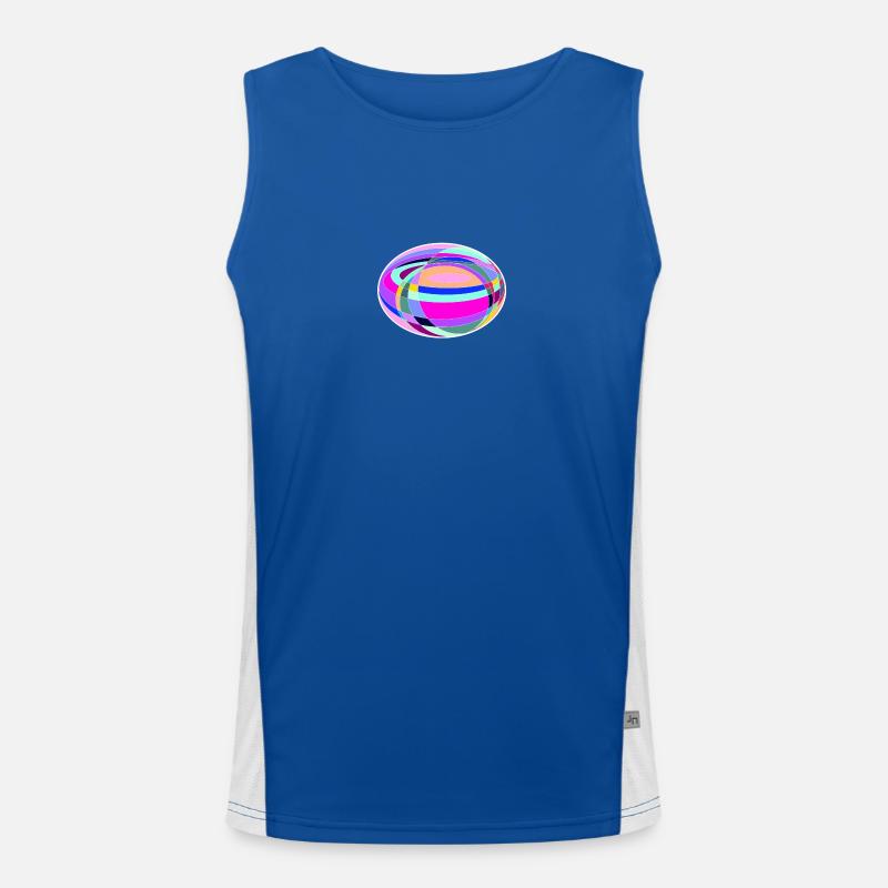 buntes Funktionelles Kontrast-Tank Top für Männer 