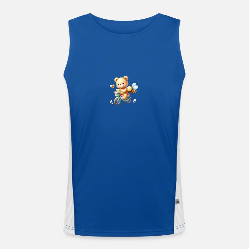 Summer Funktionelles Kontrast-Tank Top für Männer 