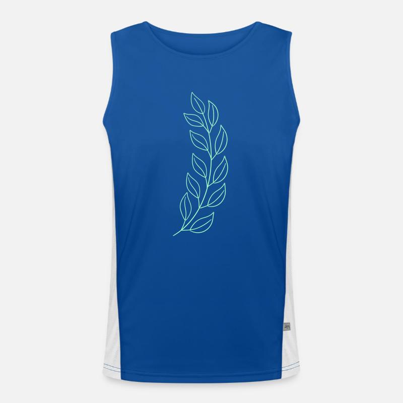 Feuille de blé Débardeur respirant contrasté Homme 