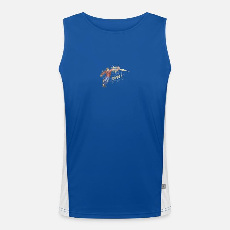 Powerdarter Men's Functional Contrast Tank Top 