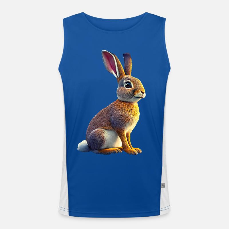 Hare-Hare Men's Functional Contrast Tank Top 