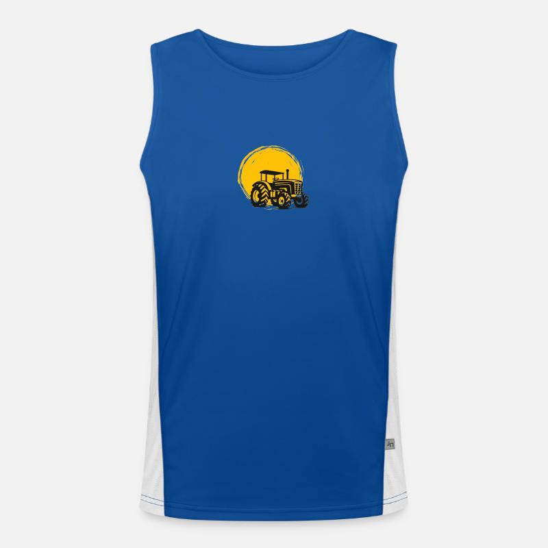 Tractor Men's Functional Contrast Tank Top 