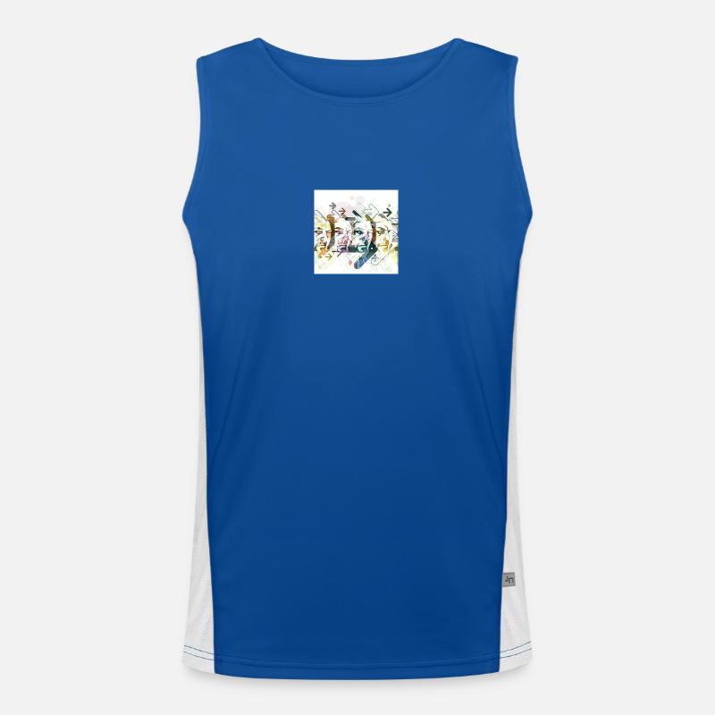 IMG 20230117 003622 673 Funktionelles Kontrast-Tank Top für Männer 