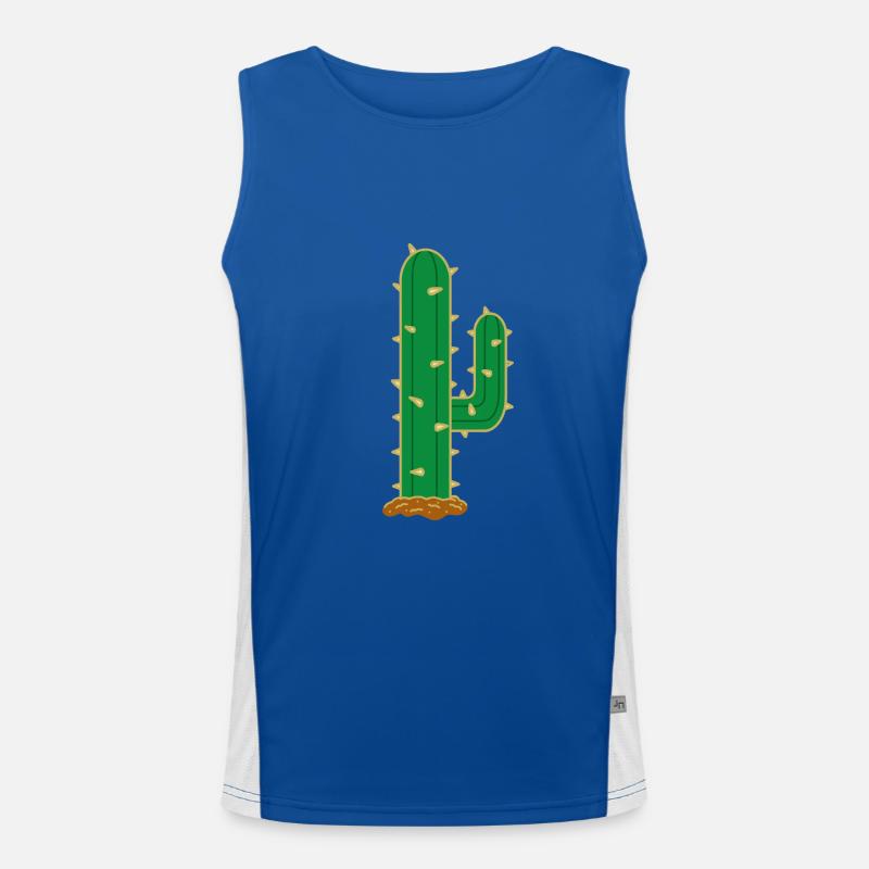 Cactus N°6 Débardeur respirant contrasté Homme 