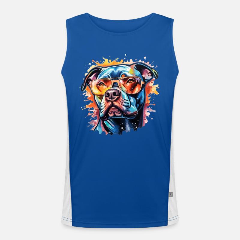 Pitbull Funktionelles Kontrast-Tank Top für Männer 