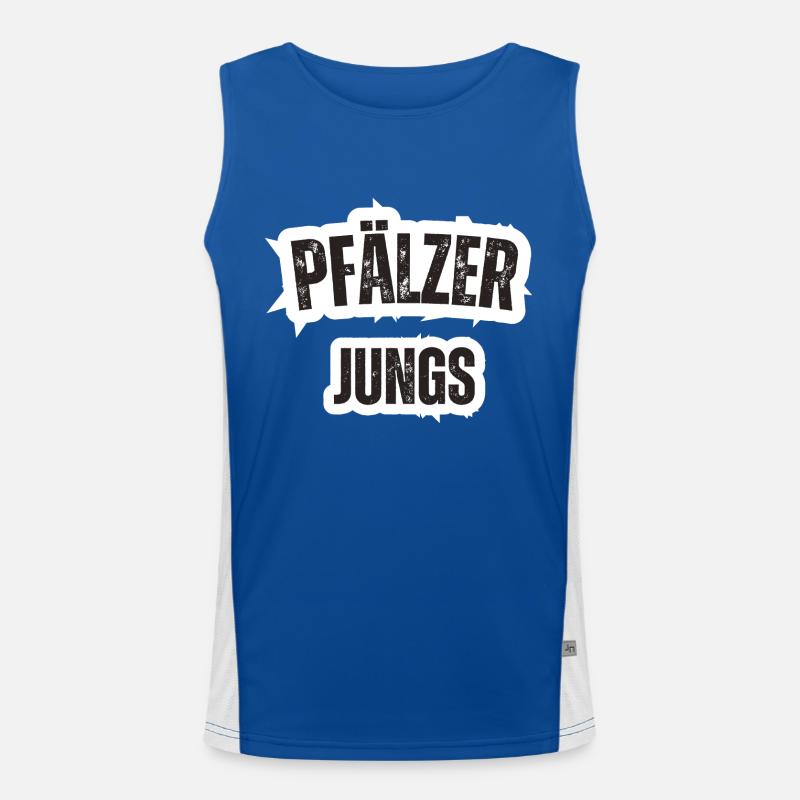 Pfälzer Jungs Funktionelles Kontrast-Tank Top für Männer 