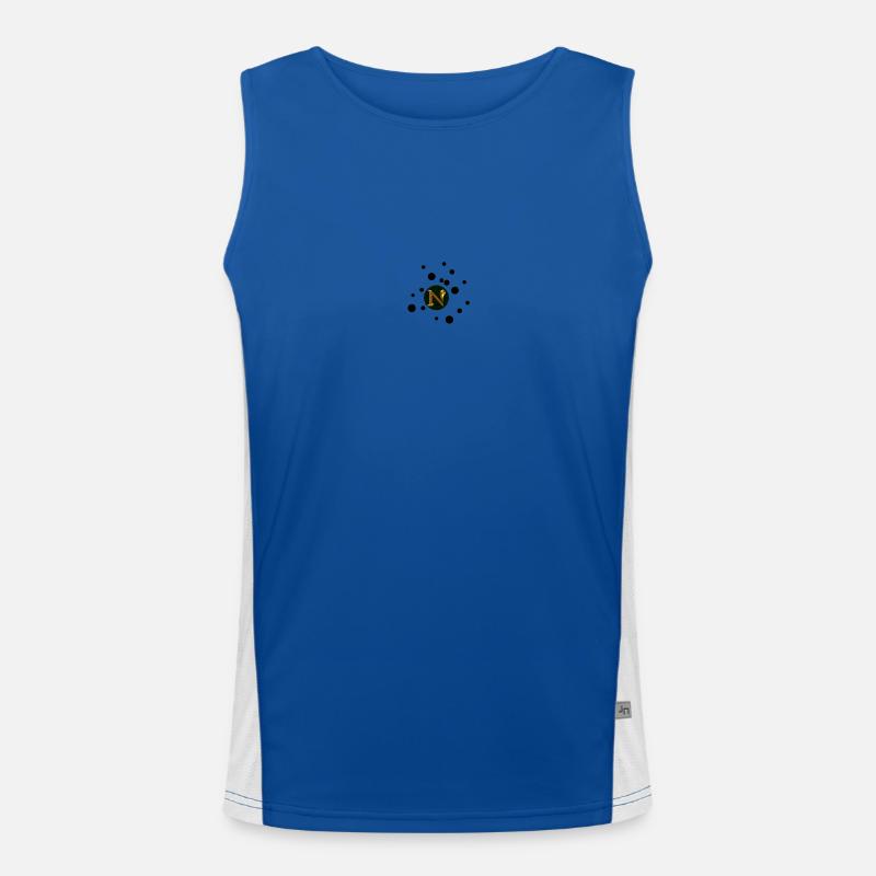 N Punkte Funktionelles Kontrast-Tank Top für Männer 