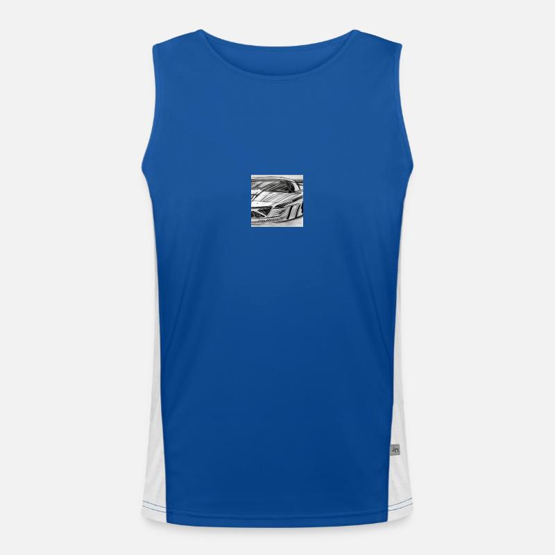 Racecar Men's Functional Contrast Tank Top 