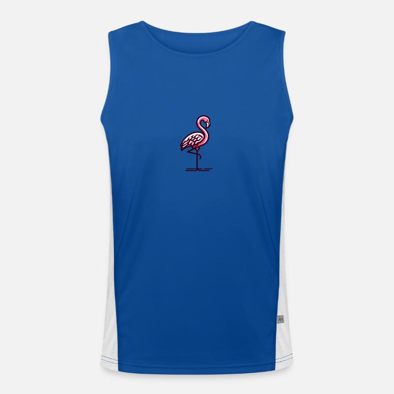 Flamingo Men's Functional Contrast Tank Top 