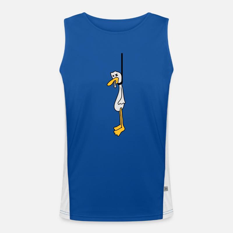 Hanged Duck Men's Functional Contrast Tank Top 