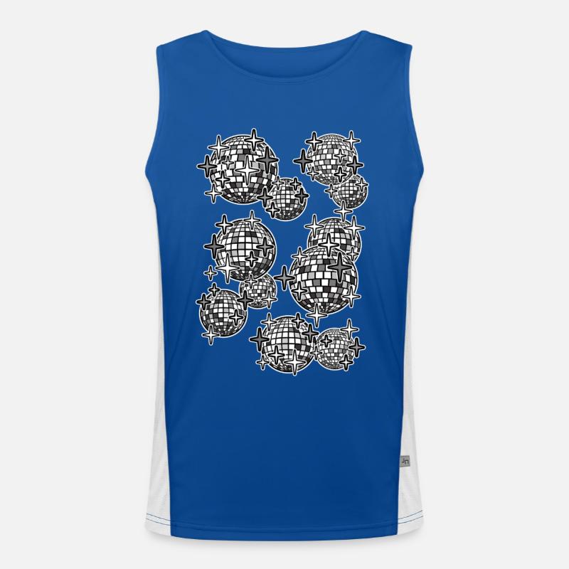 Mirrorballs Débardeur respirant contrasté Homme 