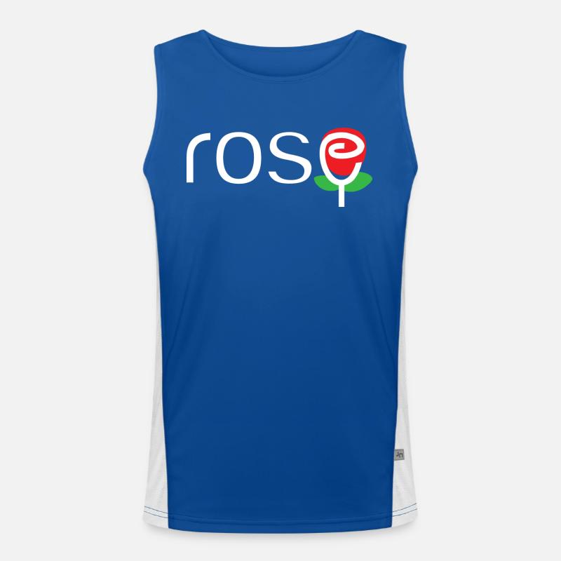 Rose Men's Functional Contrast Tank Top 