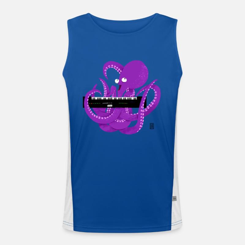 Octopus' Opulent Opus Nr 1 Men's Functional Contrast Tank Top 