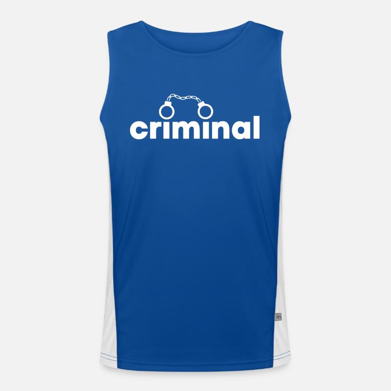 Criminal Men's Functional Contrast Tank Top 