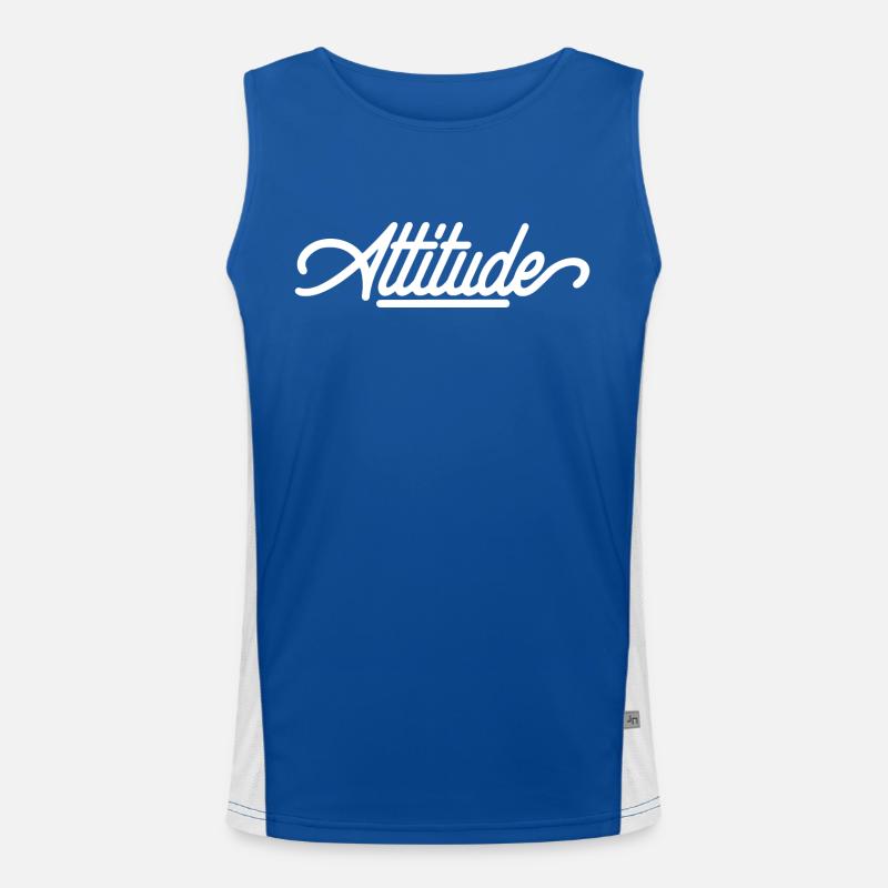 Attitude Men's Functional Contrast Tank Top 