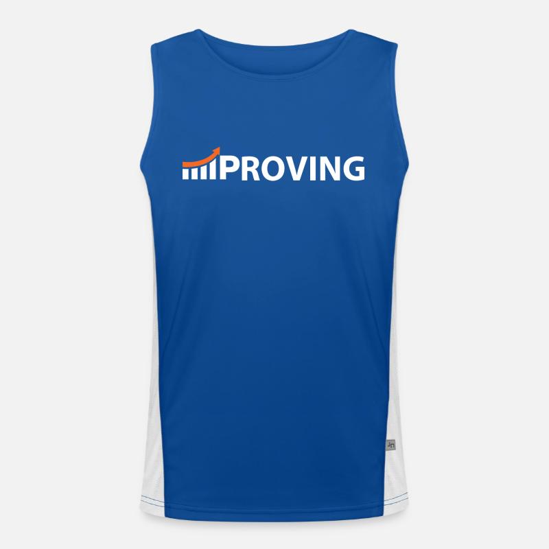 Improving - Verbessern Men's Functional Contrast Tank Top 