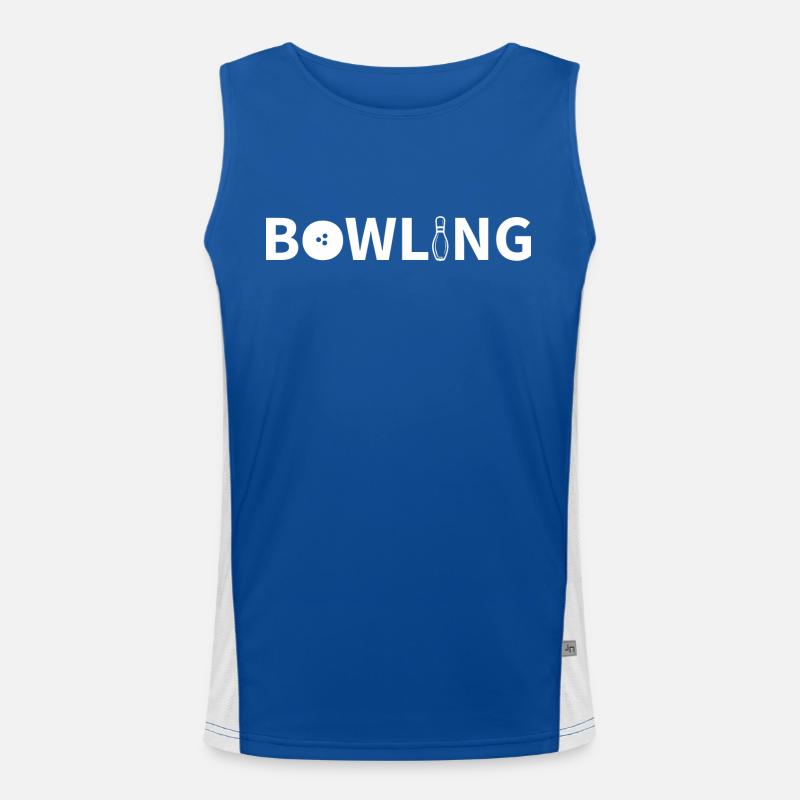 Bowling Men's Functional Contrast Tank Top 
