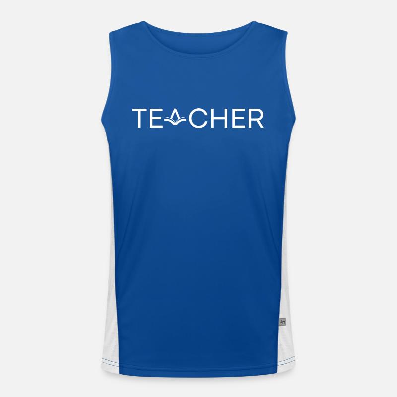 Maestro Camiseta funcional de tirantes en contraste para hombre 