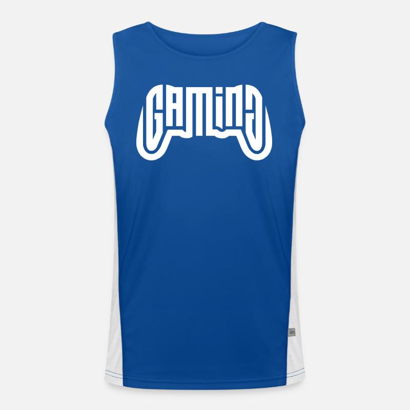 Gaming Men's Functional Contrast Tank Top 