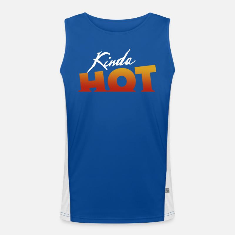 Kinda Hot Men's Functional Contrast Tank Top 