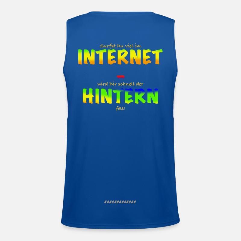 Cul d’Internet Débardeur respirant contrasté Homme 