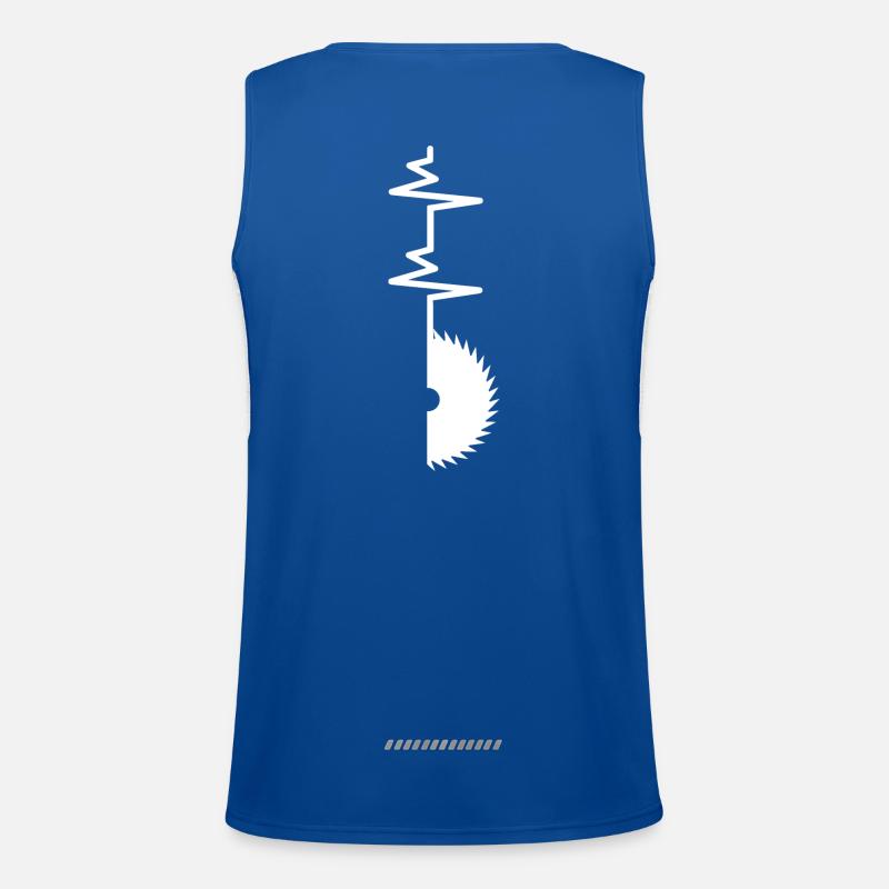 Heartbeat Saege Débardeur respirant contrasté Homme 