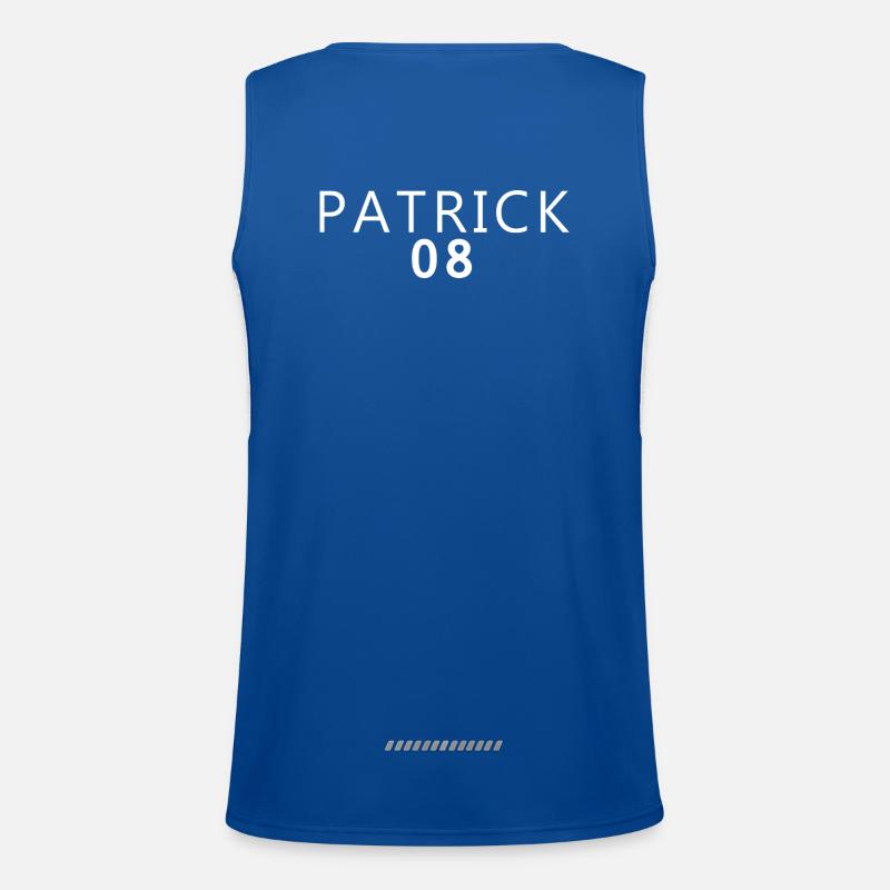 Dschungel Fan 2026  Karneval Kostüm PATRICK Editio Funktionelles Kontrast-Tank Top für Männer 
