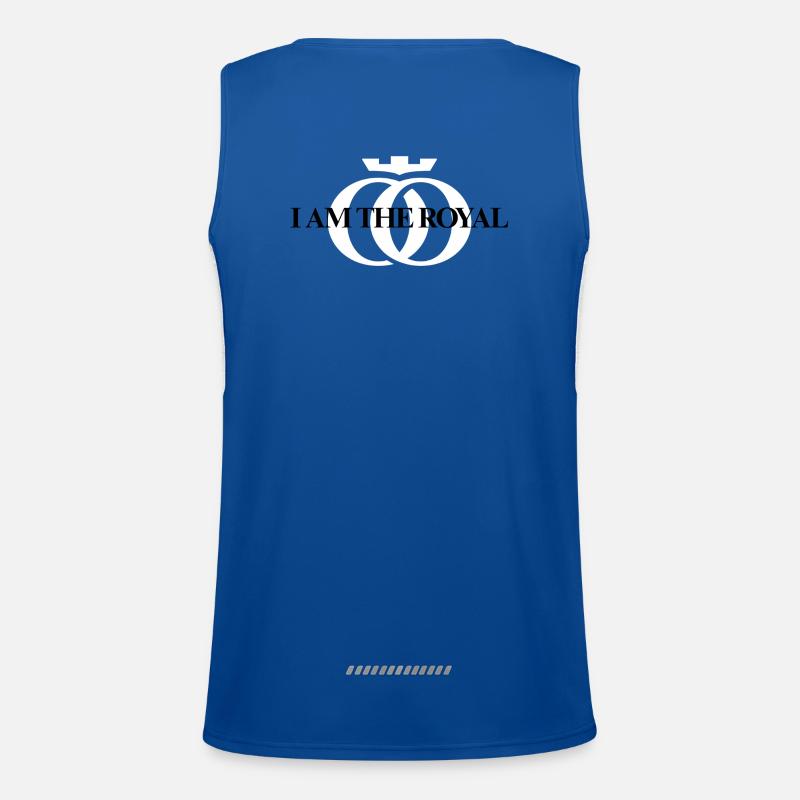 ICH BIN DER KÖNIG – Oppoline Kollektion Funktionelles Kontrast-Tank Top für Männer 