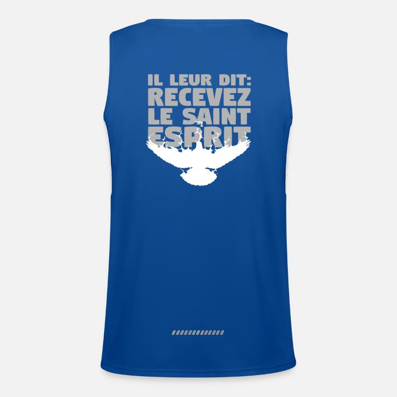 Receive Comforter - English Men's Functional Contrast Tank Top 