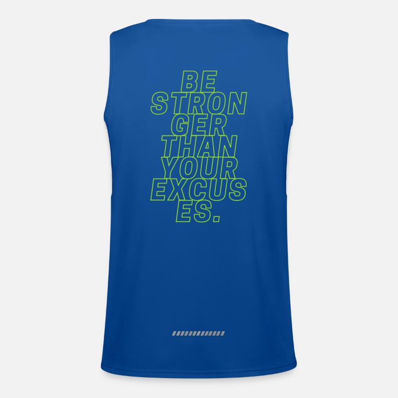 Plus fort Débardeur respirant contrasté Homme 