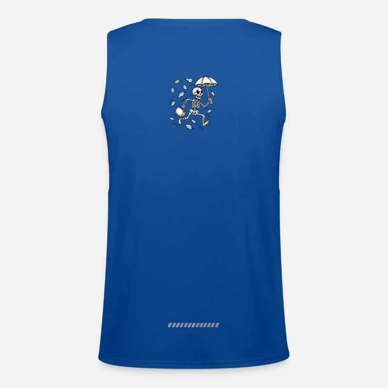 Mémento mori Débardeur respirant contrasté Homme 