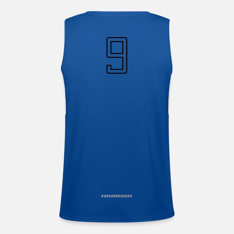 Number 9 Débardeur respirant contrasté Homme 