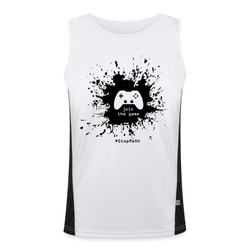 Join the game - Men's Functional Contrast Tank Top 