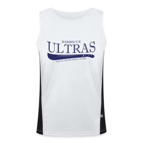 Barbecue Ultras - You'll never grill alone - Grill - Funktionelles Kontrast-Tank Top für Männer 