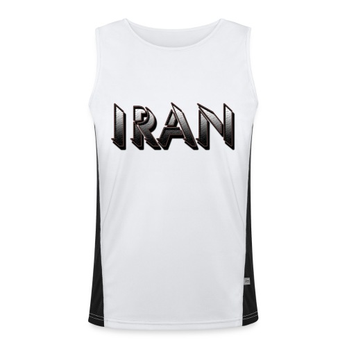 Iran 8 - Camiseta funcional de tirantes en contraste para hombre 